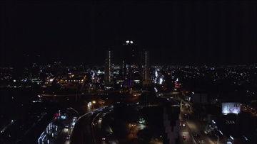 城市夜景视频,璀璨夜色下的城市风情掠影