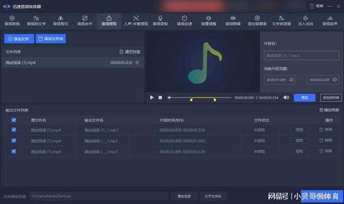 视频音频提取,精彩内容一网打尽